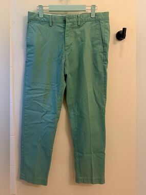 RALPH LAUREN POLO chino pants trousers green men slim fit 31x30